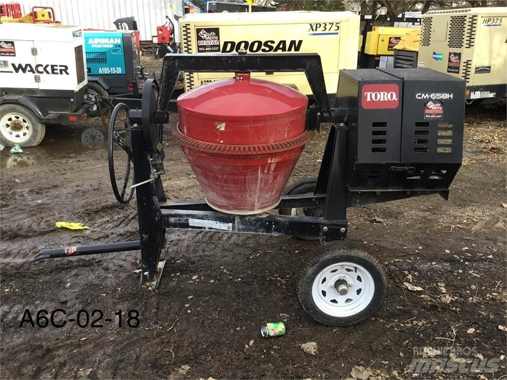 Toro CM658HS 콘크리트/몰타르 믹서