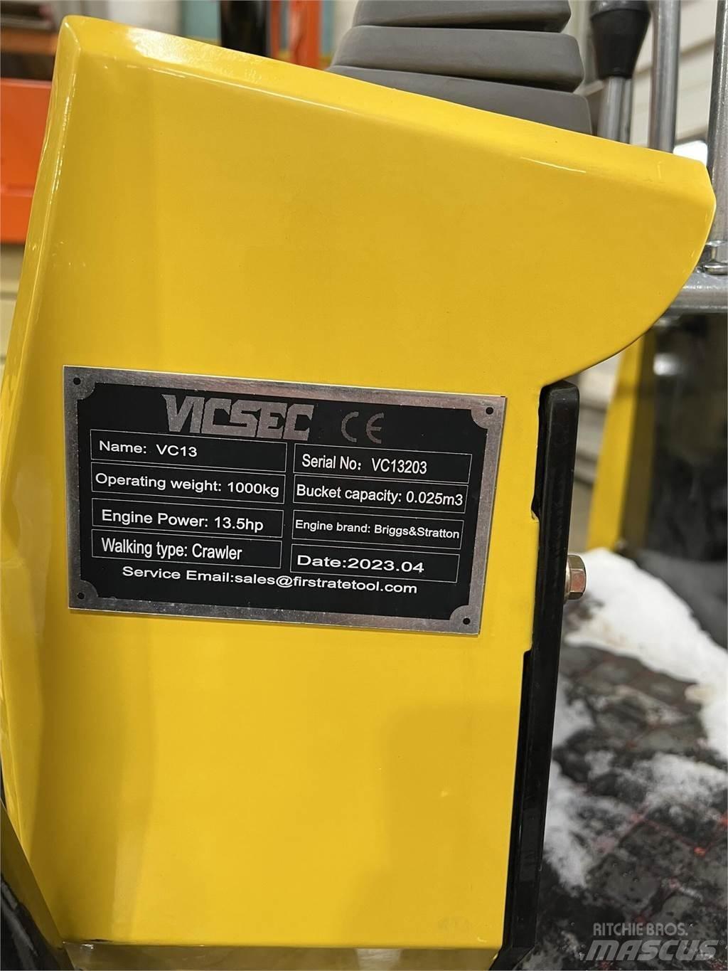 Vicsec VC13 소형 굴삭기 7톤 미만