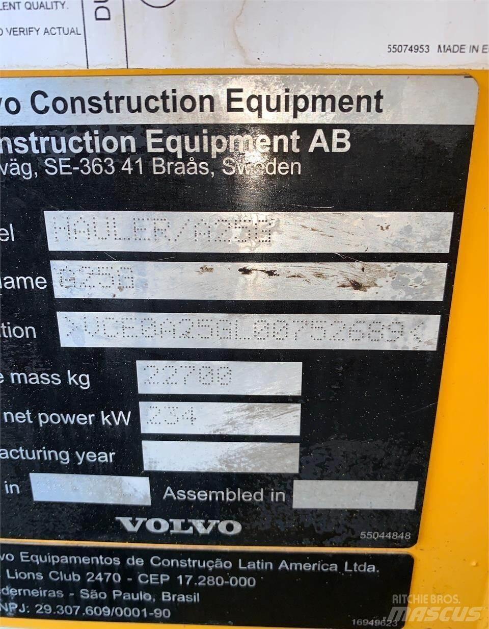 Volvo A25G 연결식 홀러