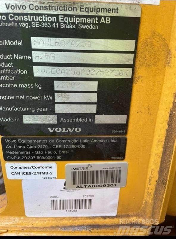 Volvo A25G 연결식 홀러