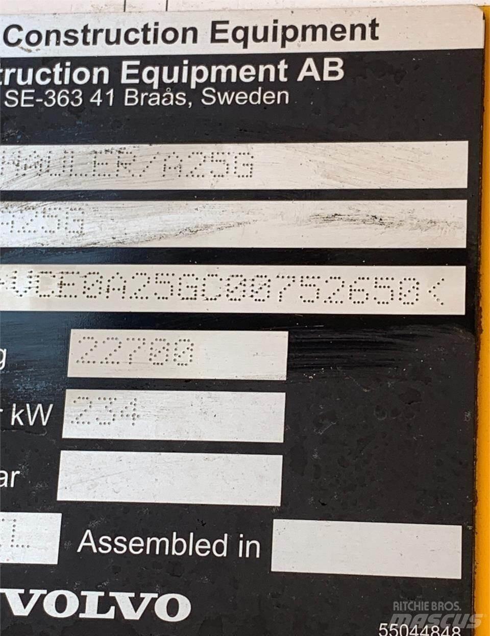 Volvo A25G 연결식 홀러