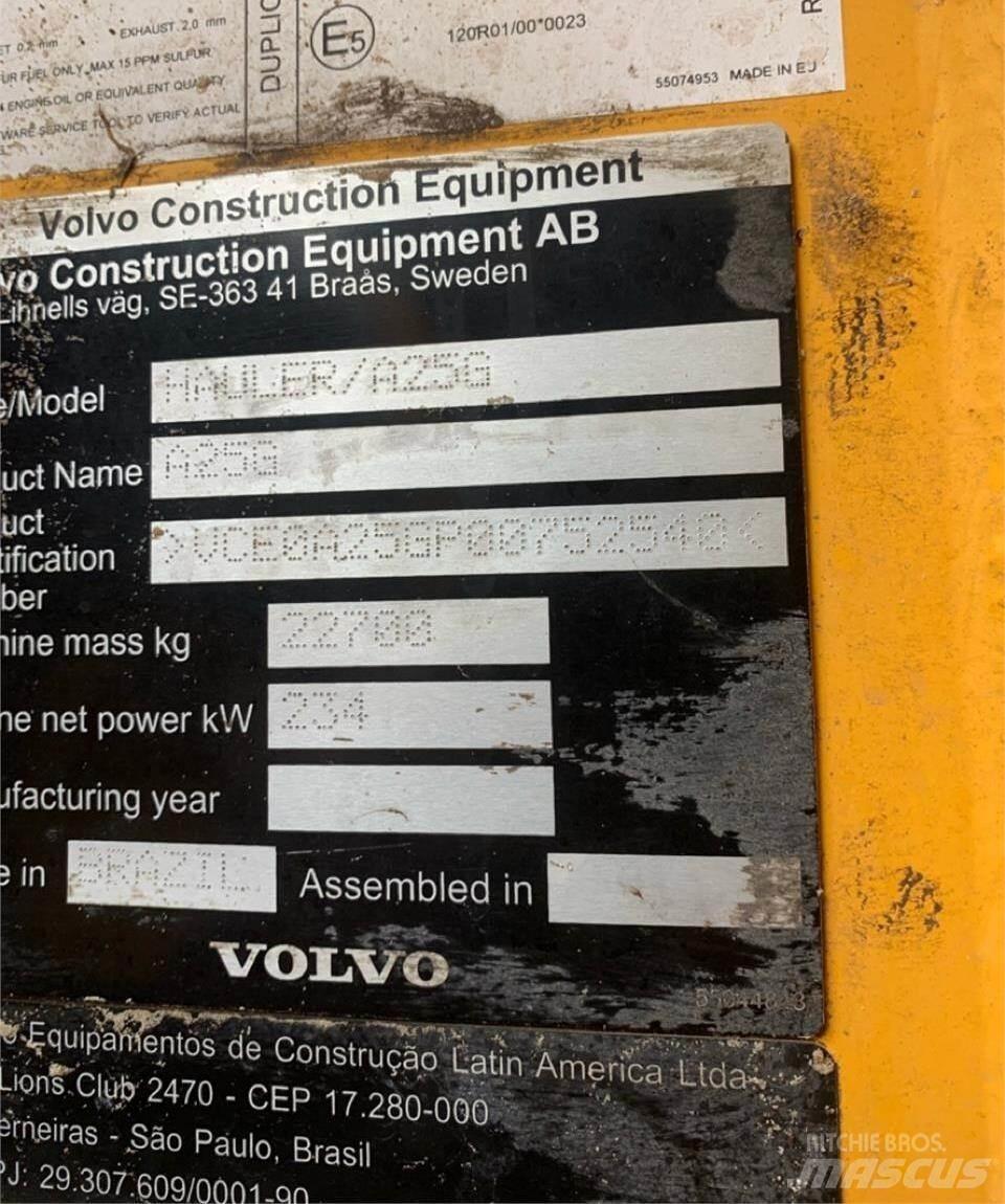 Volvo A25G 연결식 홀러