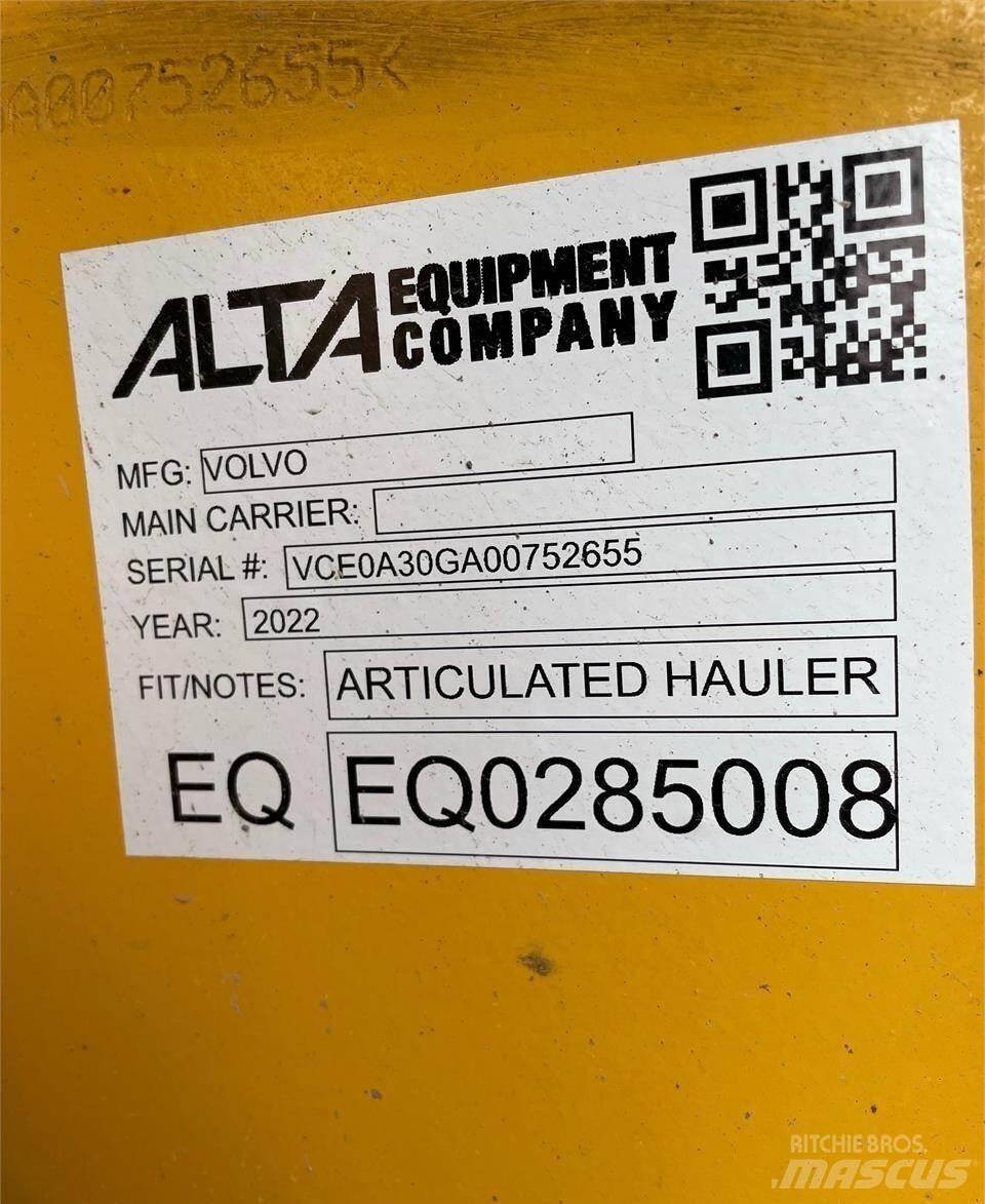 Volvo A30G 연결식 홀러