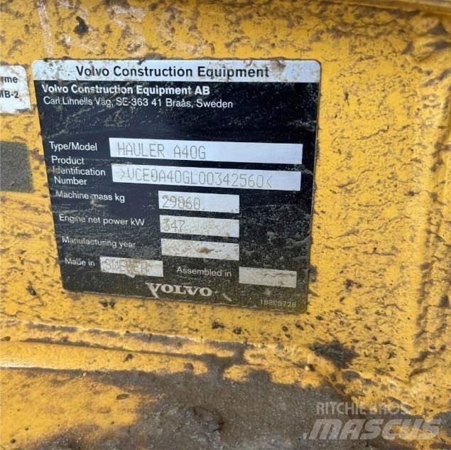 Volvo A40G 연결식 홀러