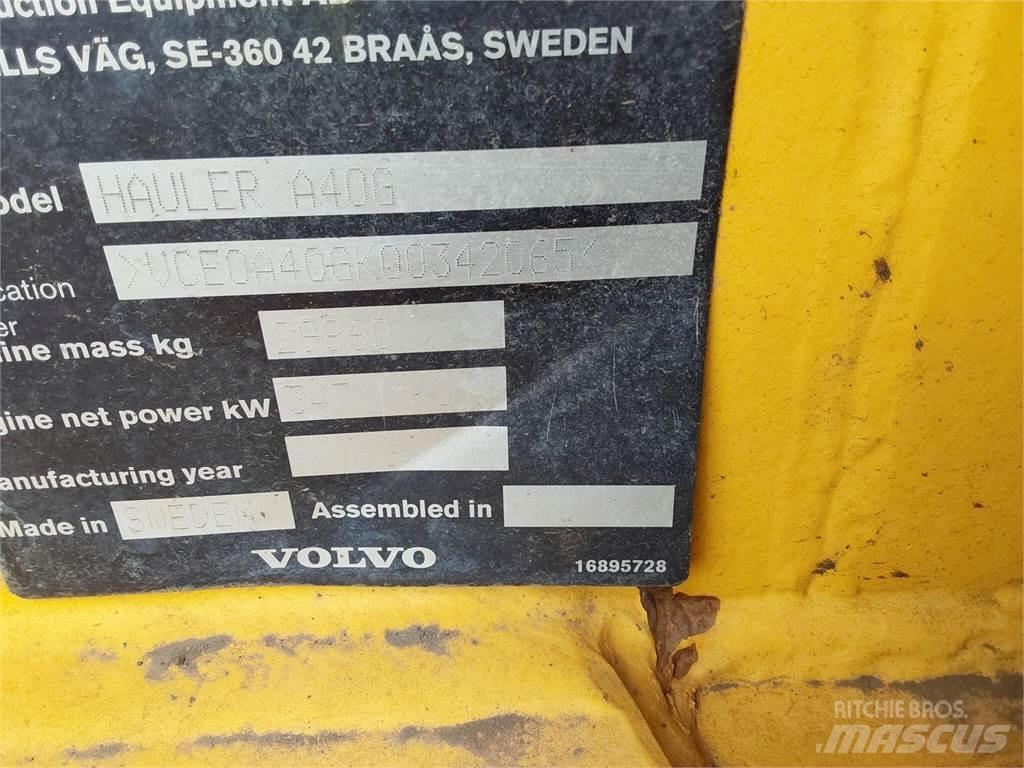 Volvo A40G 연결식 홀러