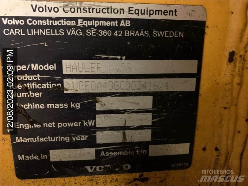 Volvo A40G 연결식 홀러