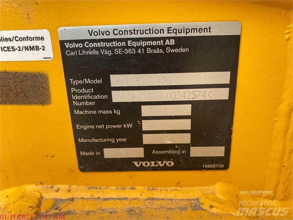 Volvo A40G 연결식 홀러
