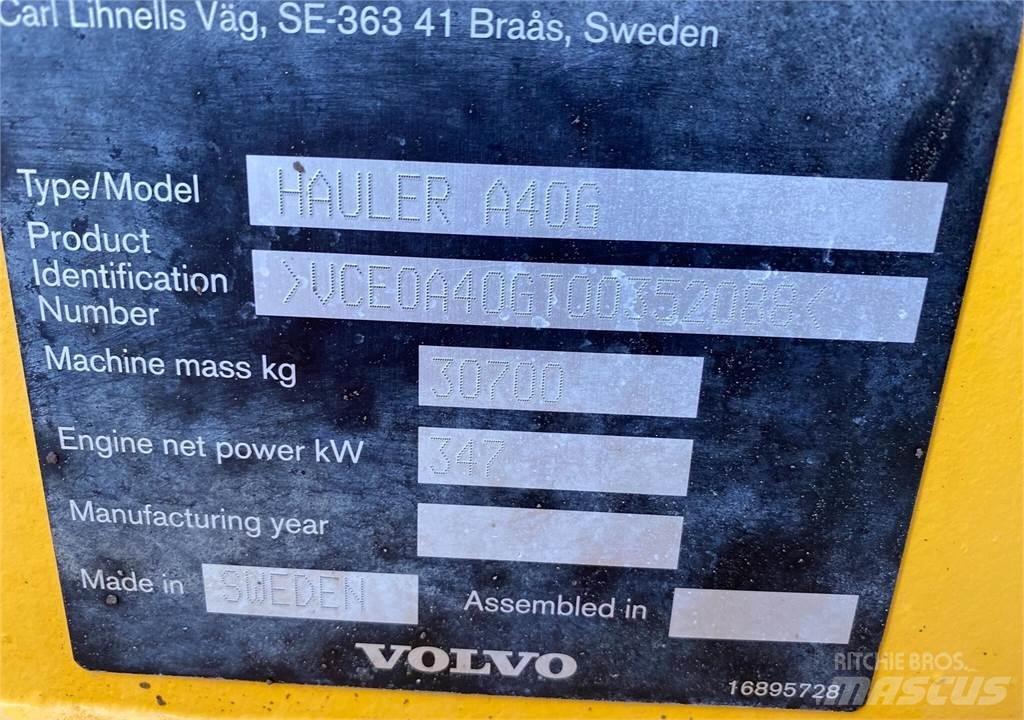 Volvo A40G 연결식 홀러