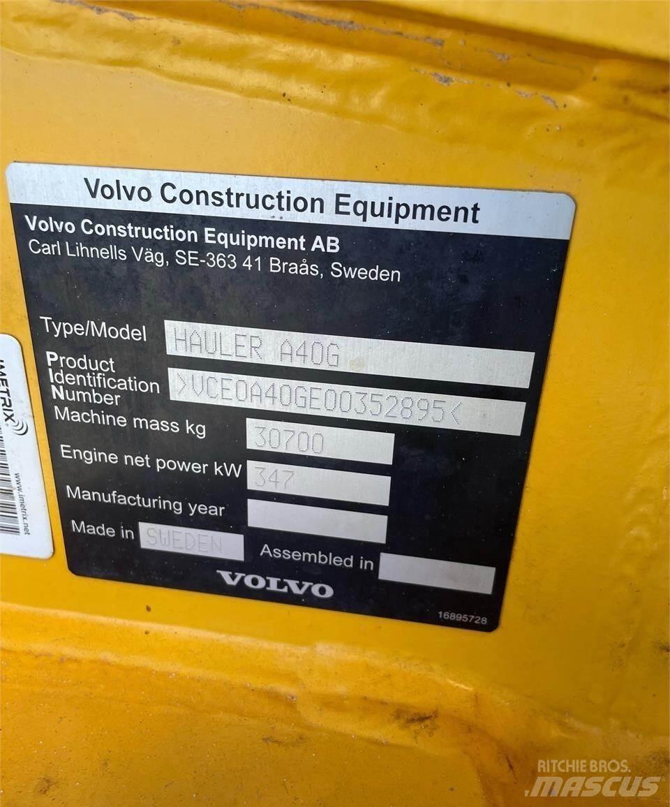 Volvo A40G 연결식 홀러