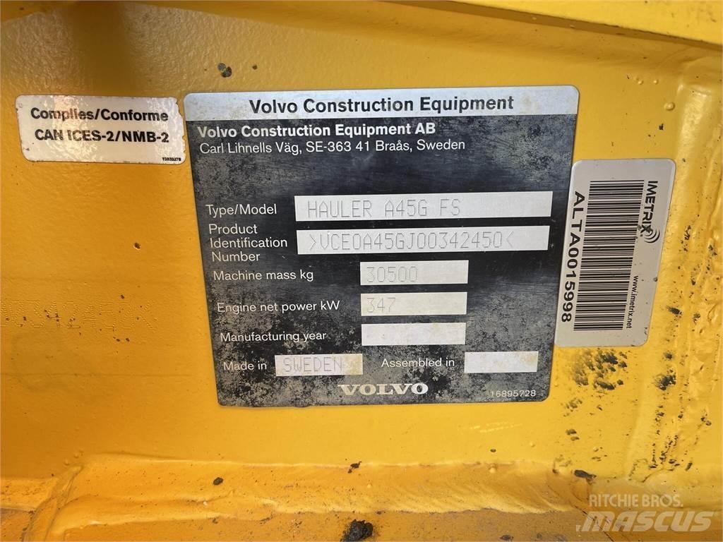 Volvo A45G FS 연결식 홀러