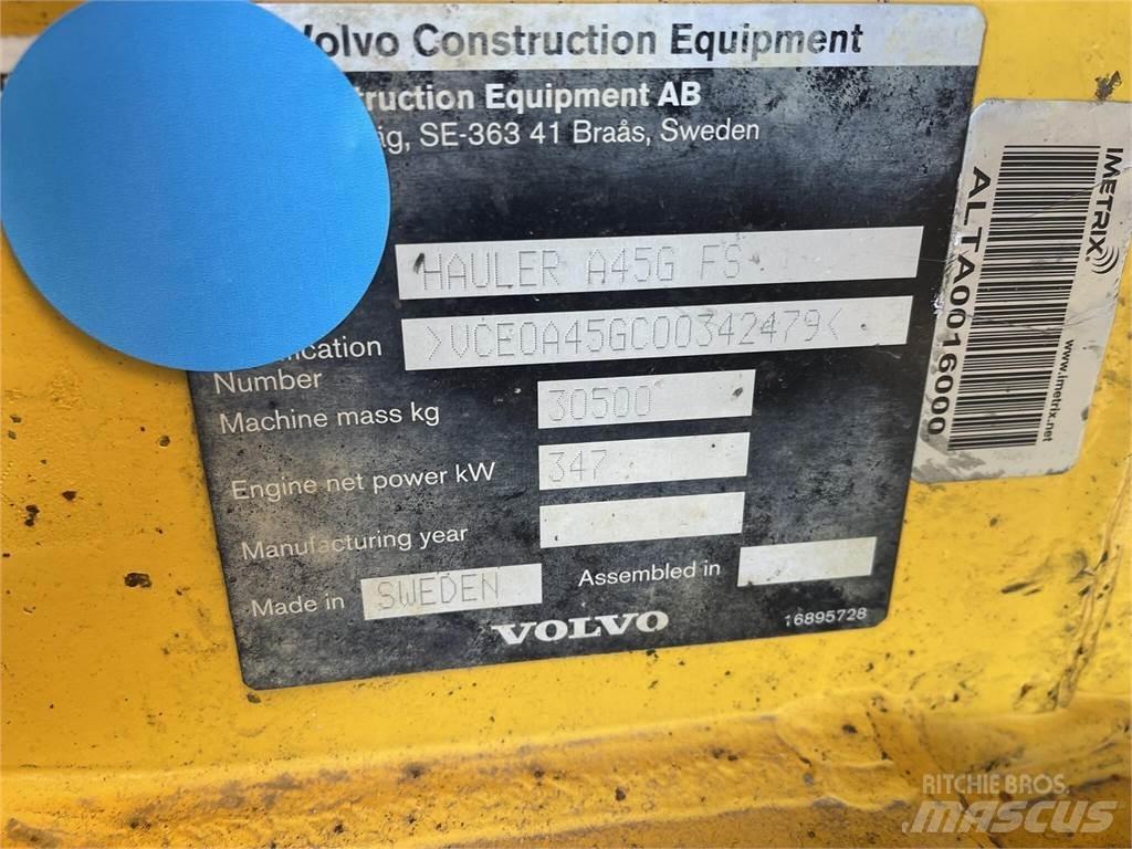 Volvo A45G FS 연결식 홀러