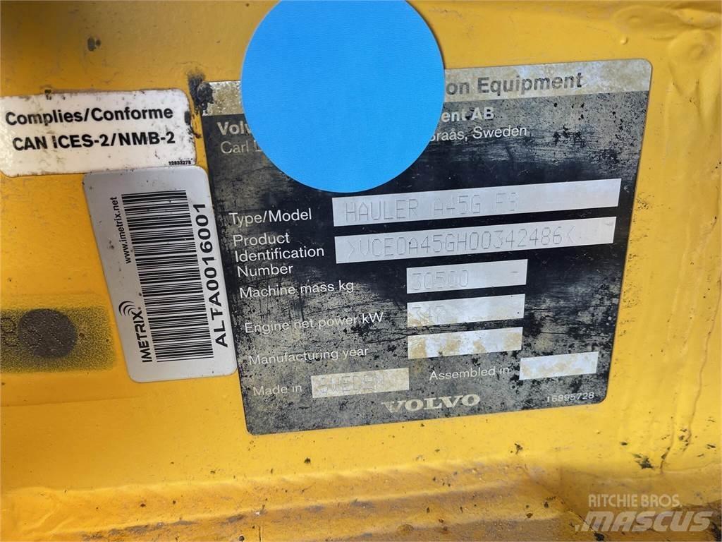 Volvo A45G FS 연결식 홀러