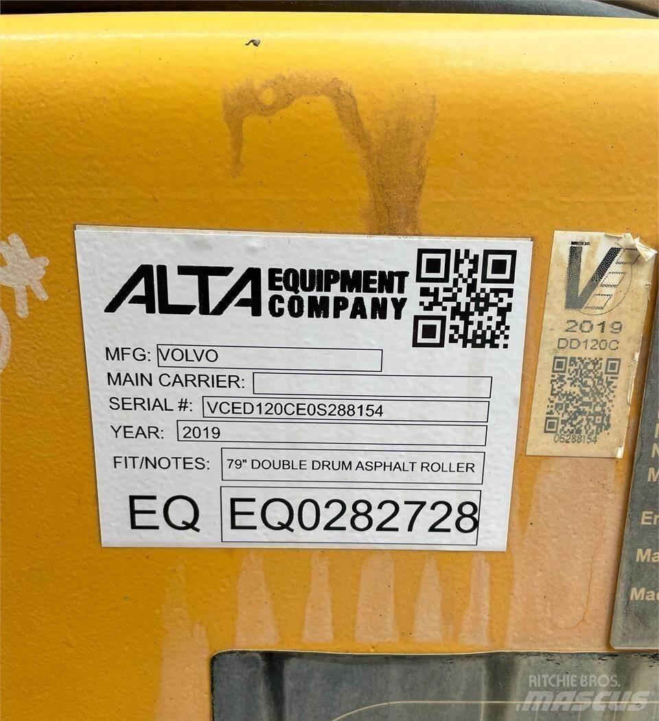Volvo DD120C 트윈 드럼 롤러