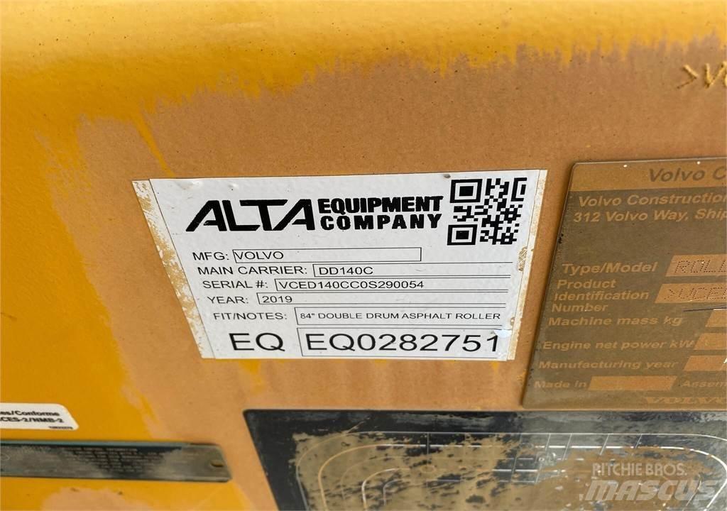 Volvo DD140C 트윈 드럼 롤러