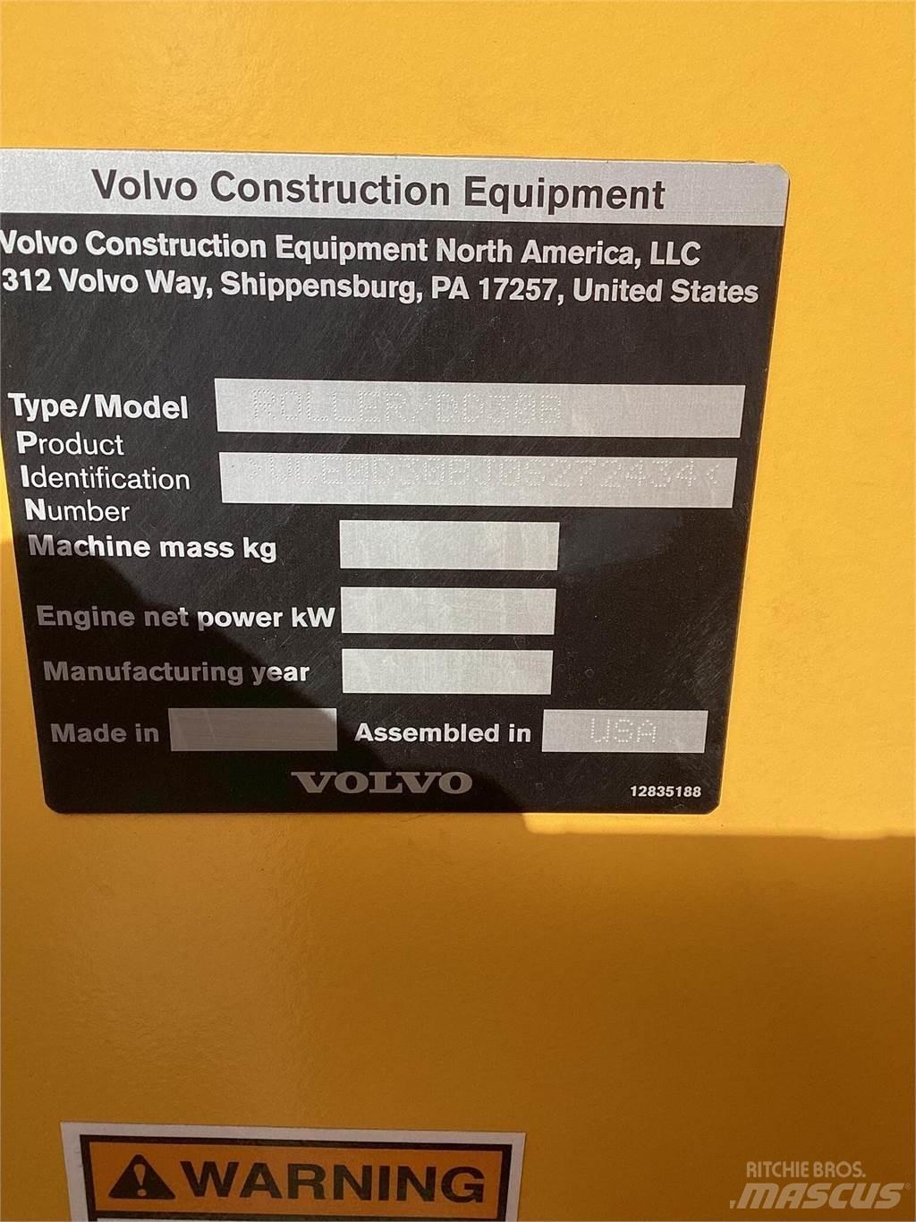Volvo DD30B 트윈 드럼 롤러