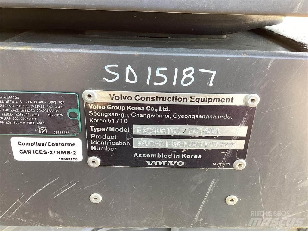 Volvo EC140EL 대형 굴삭기 29톤 이상
