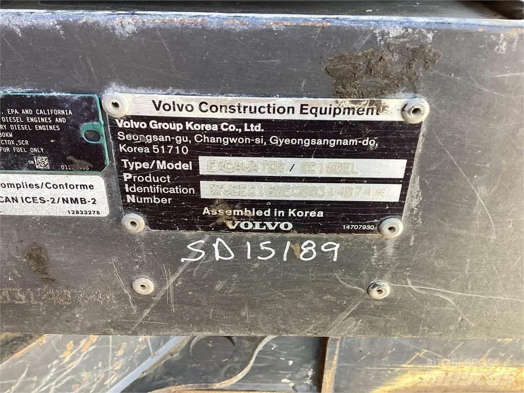 Volvo EC160EL 대형 굴삭기 29톤 이상