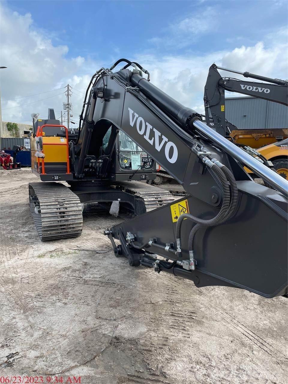 Volvo EC160EL 대형 굴삭기 29톤 이상