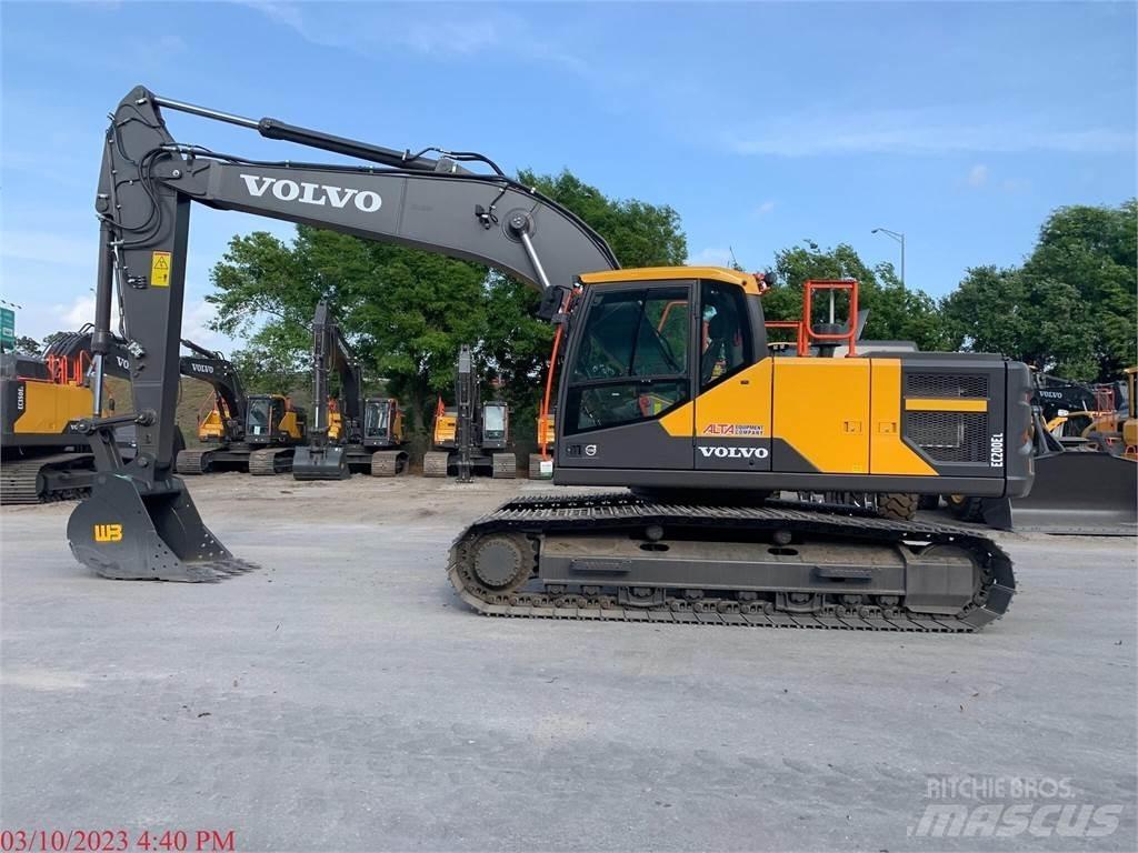 Volvo EC200EL 대형 굴삭기 29톤 이상