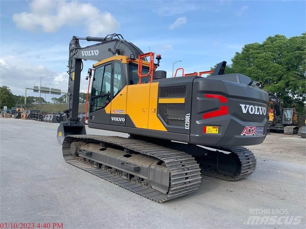 Volvo EC200EL 대형 굴삭기 29톤 이상