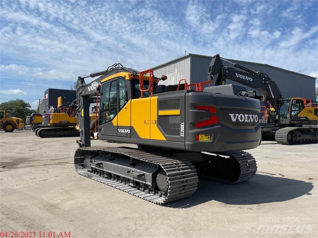 Volvo EC200EL 대형 굴삭기 29톤 이상