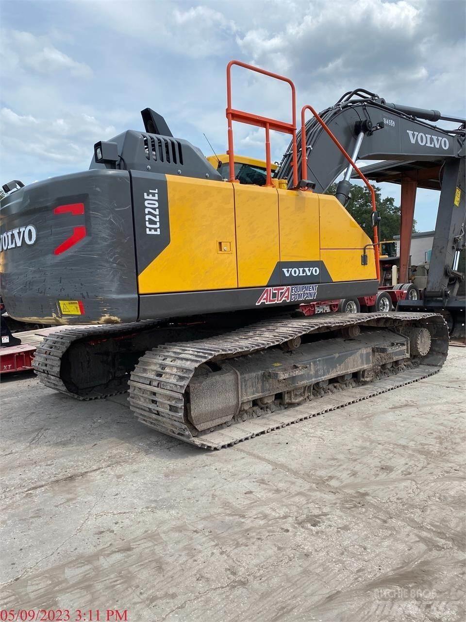 Volvo EC220EL 대형 굴삭기 29톤 이상