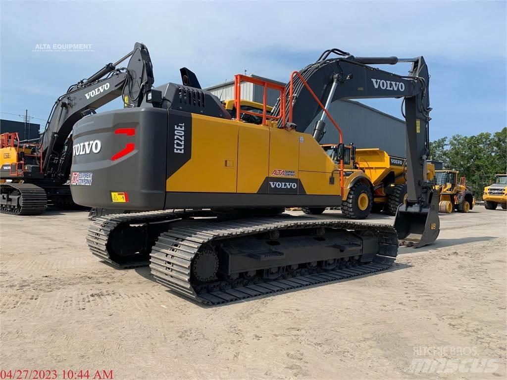 Volvo EC220EL 대형 굴삭기 29톤 이상