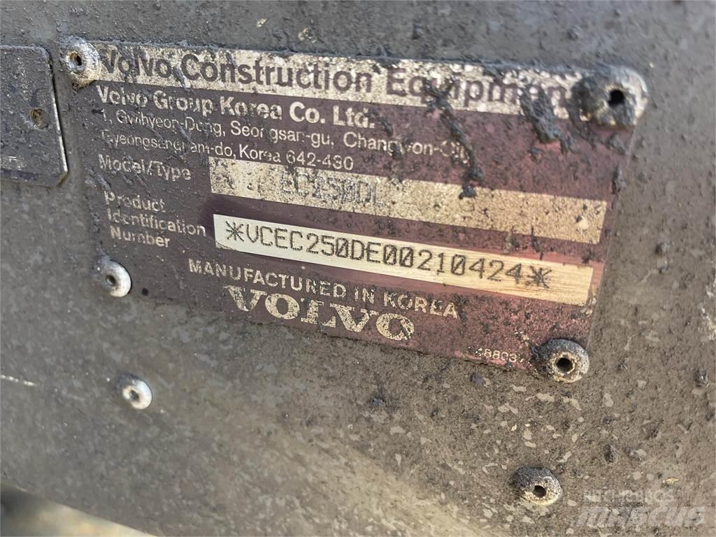 Volvo EC250DL 대형 굴삭기 29톤 이상