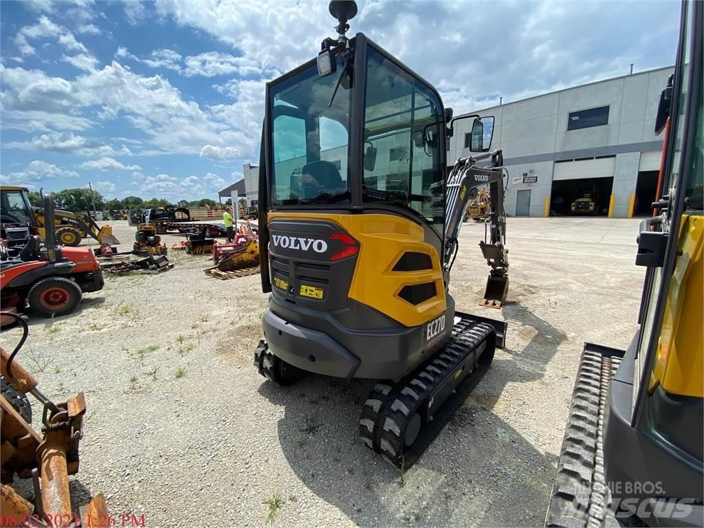 Volvo EC27D 소형 굴삭기 7톤 미만