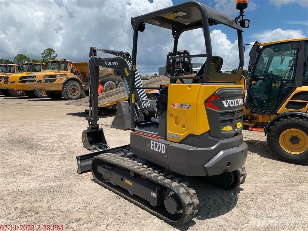Volvo EC27D 소형 굴삭기 7톤 미만