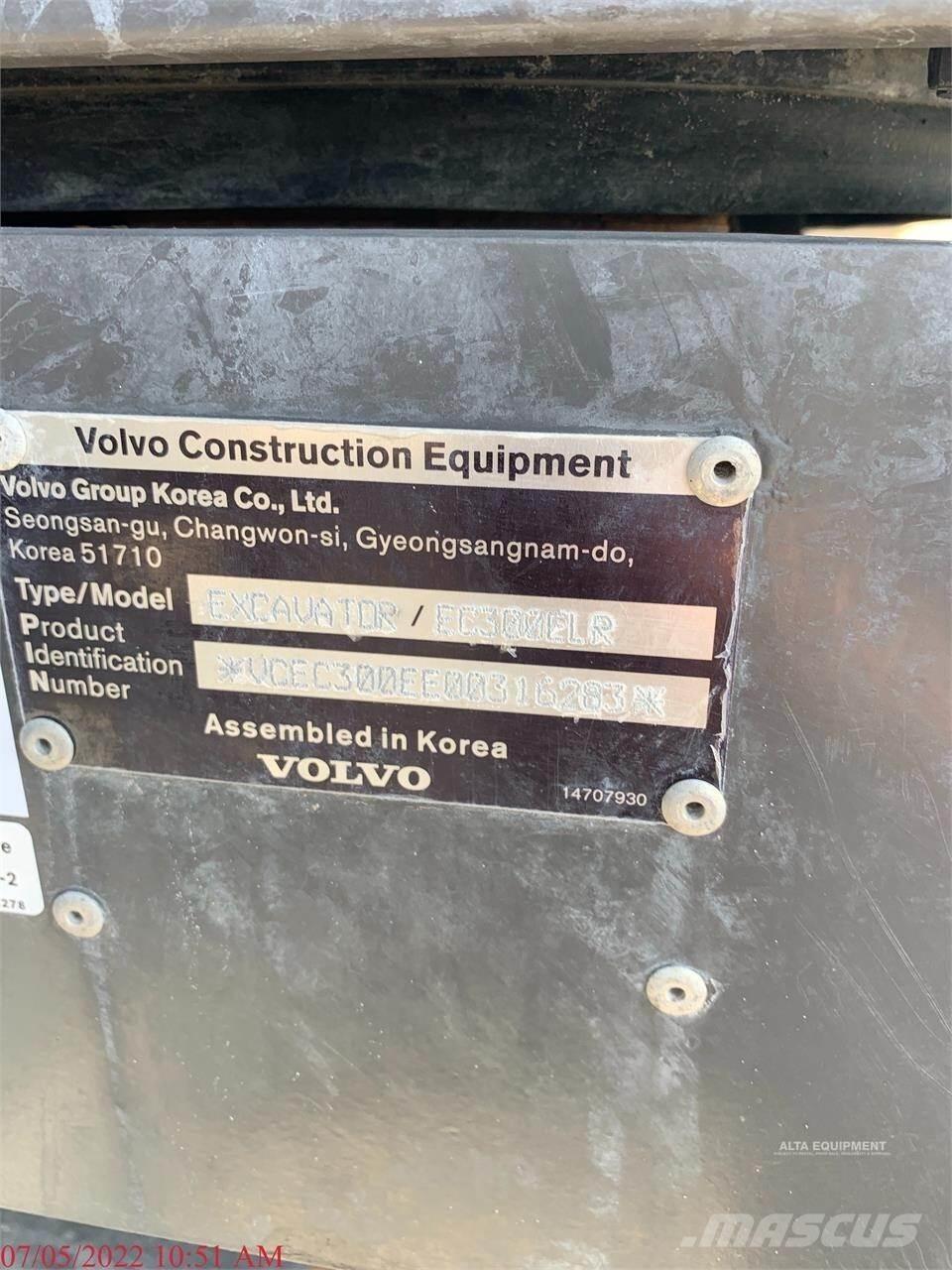 Volvo EC300E LR 대형 굴삭기 29톤 이상