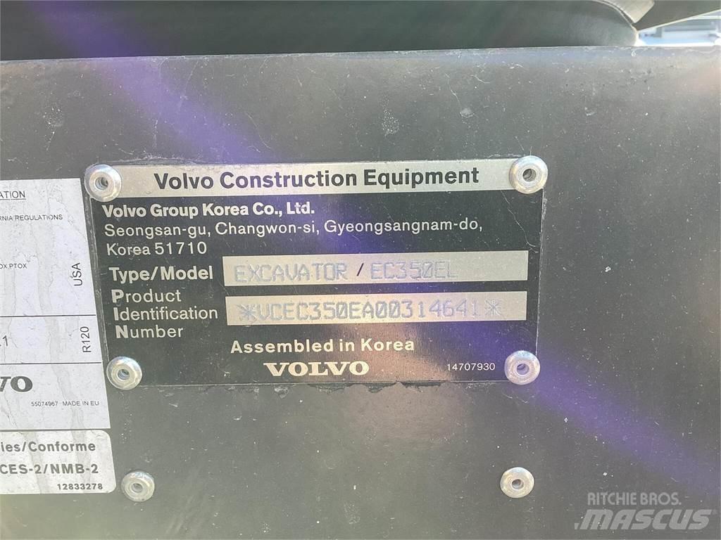 Volvo EC350EL 폐기물/산업 처리기