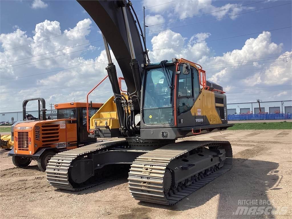 Volvo EC350EL 대형 굴삭기 29톤 이상