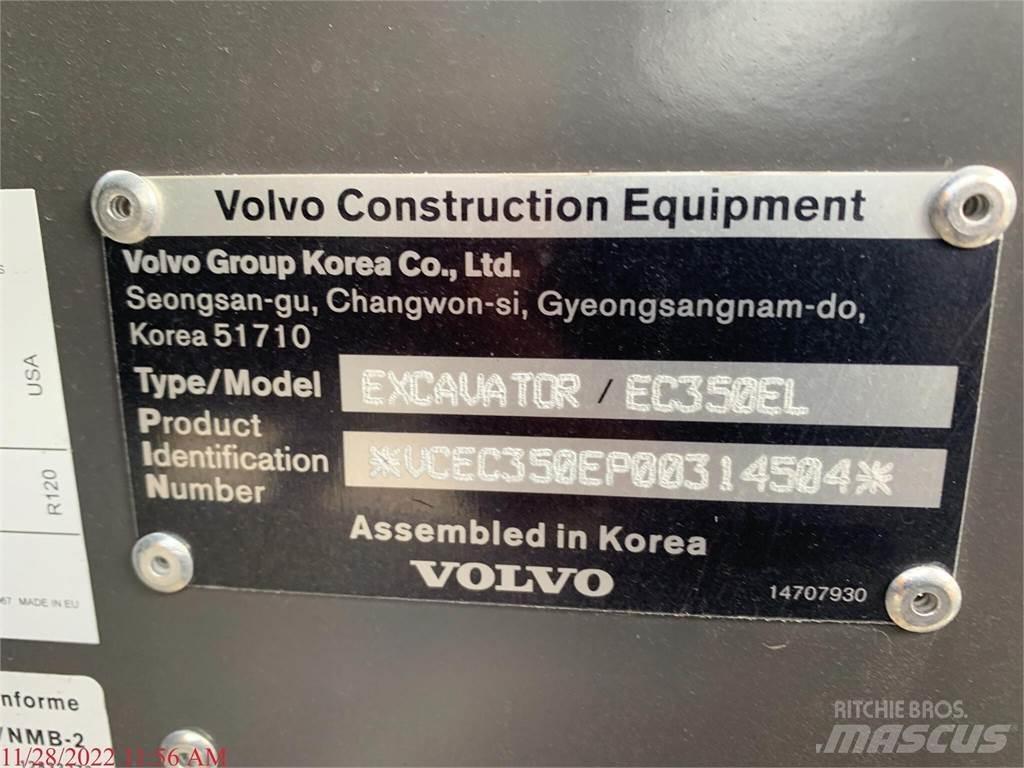 Volvo EC350EL 대형 굴삭기 29톤 이상