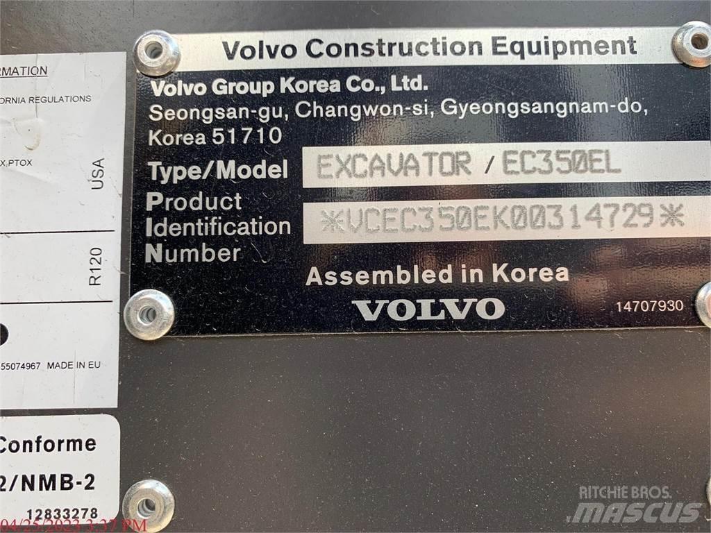 Volvo EC350EL 대형 굴삭기 29톤 이상