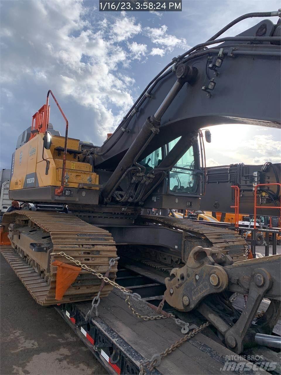 Volvo EC350EL 대형 굴삭기 29톤 이상