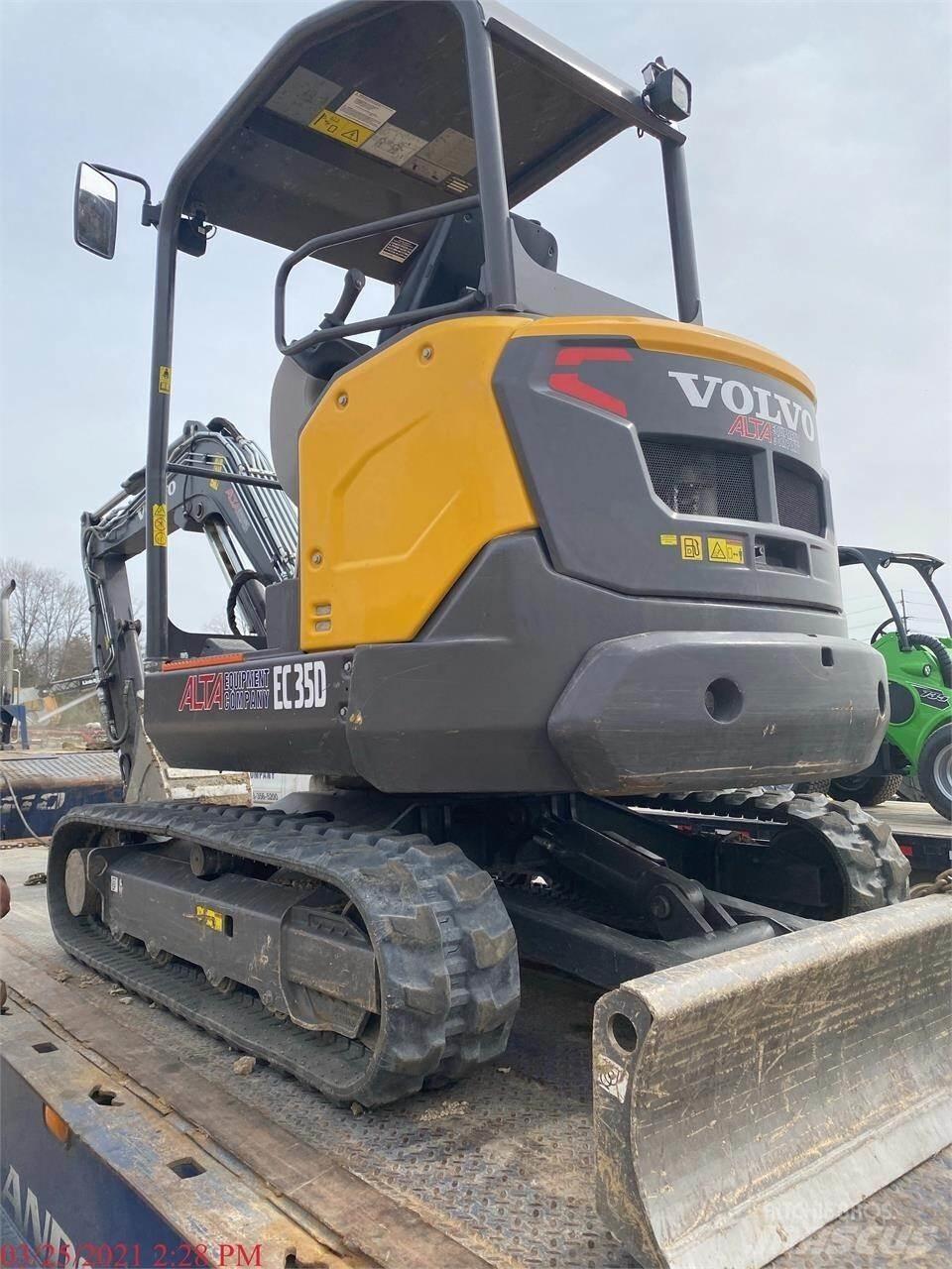 Volvo EC35D 소형 굴삭기 7톤 미만