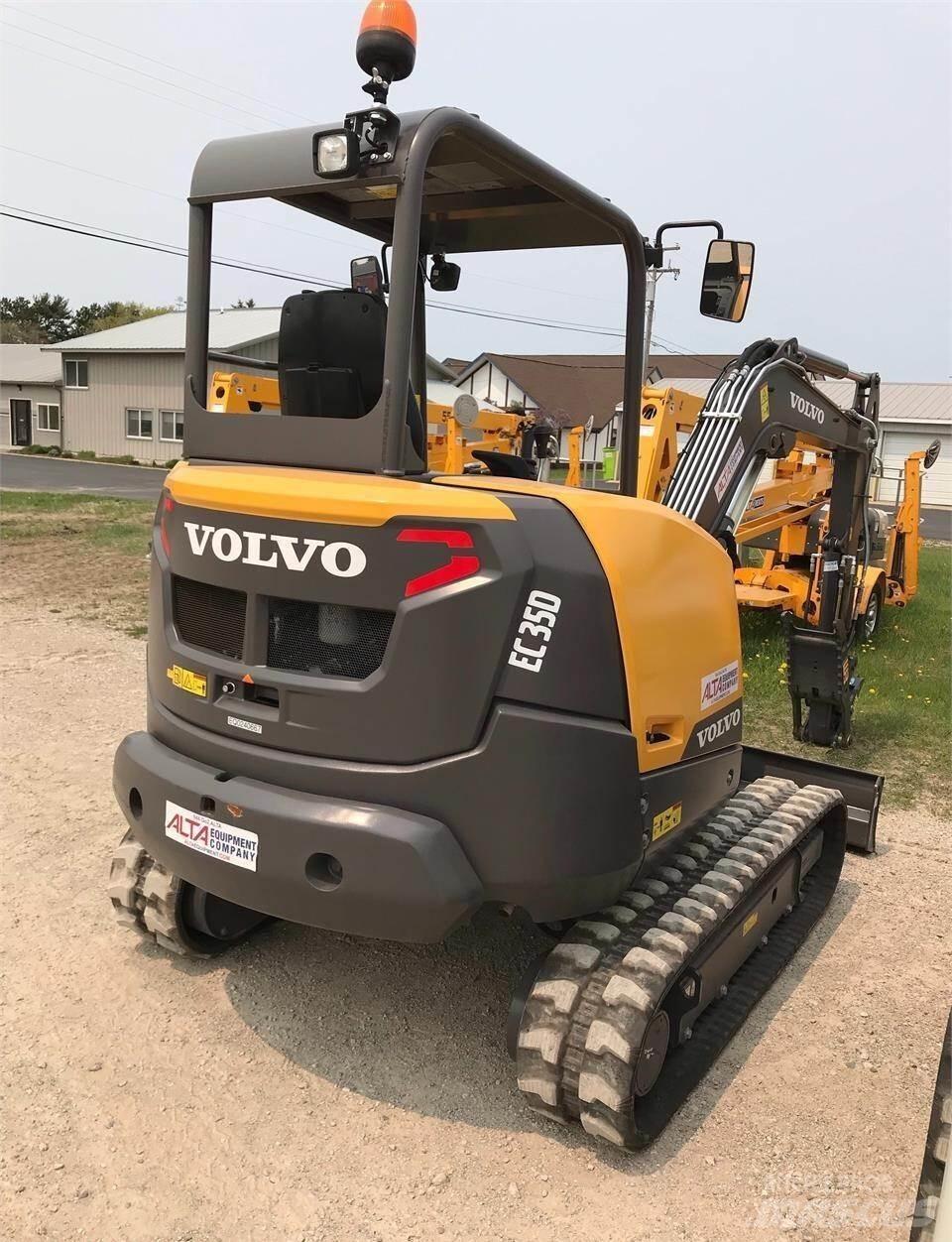 Volvo EC35D 소형 굴삭기 7톤 미만