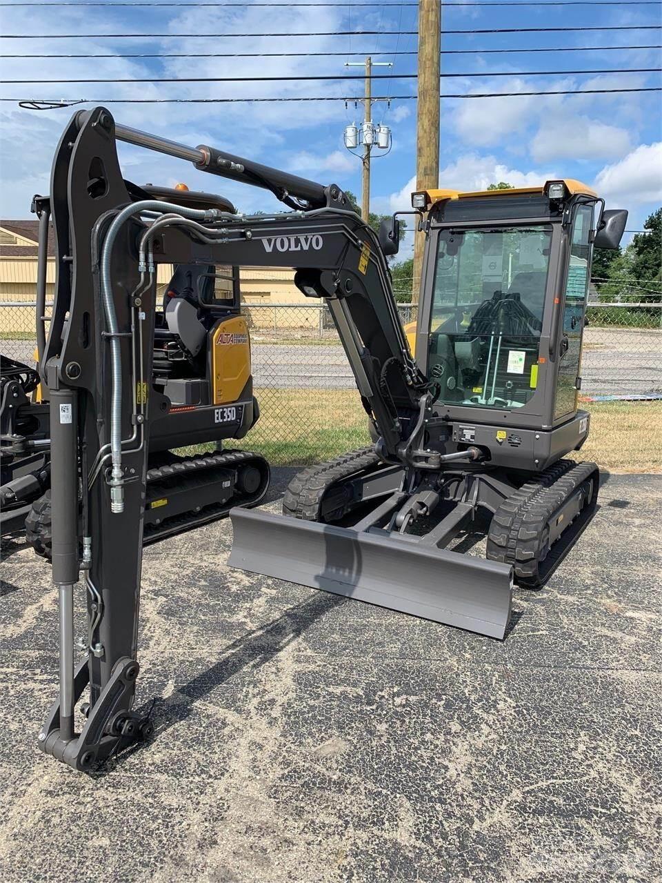 Volvo EC35D 소형 굴삭기 7톤 미만