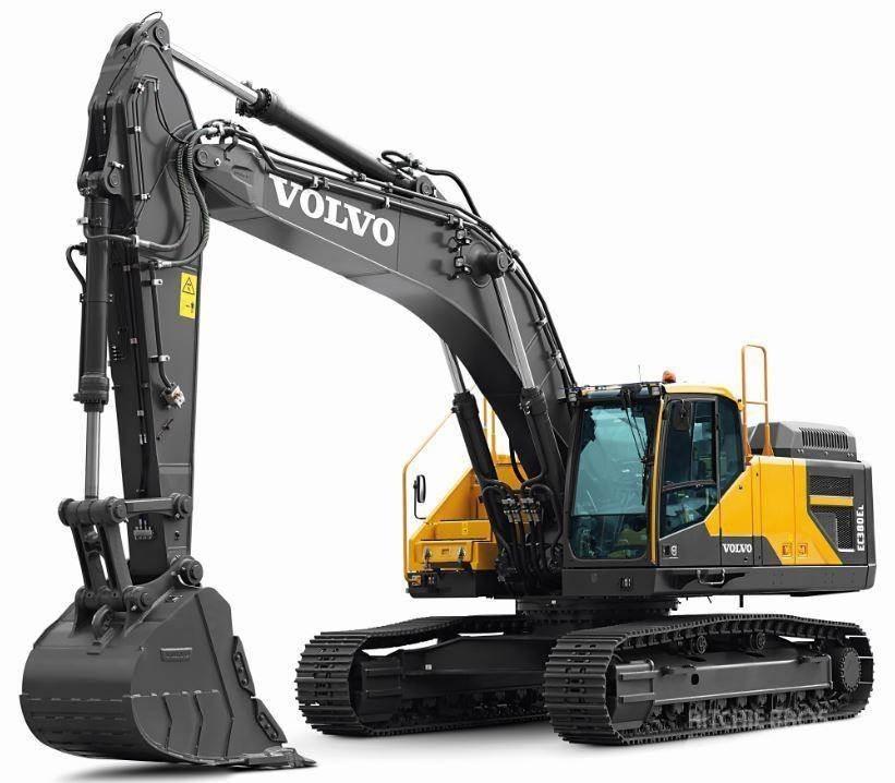 Volvo EC380EL 대형 굴삭기 29톤 이상