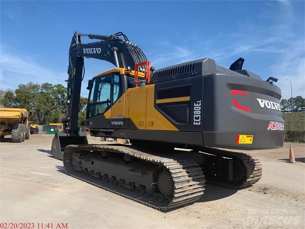 Volvo EC380EL 대형 굴삭기 29톤 이상