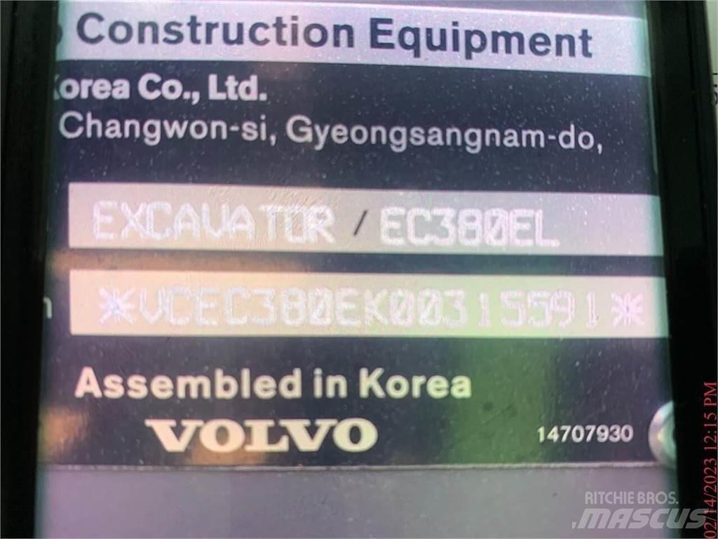 Volvo EC380EL 대형 굴삭기 29톤 이상