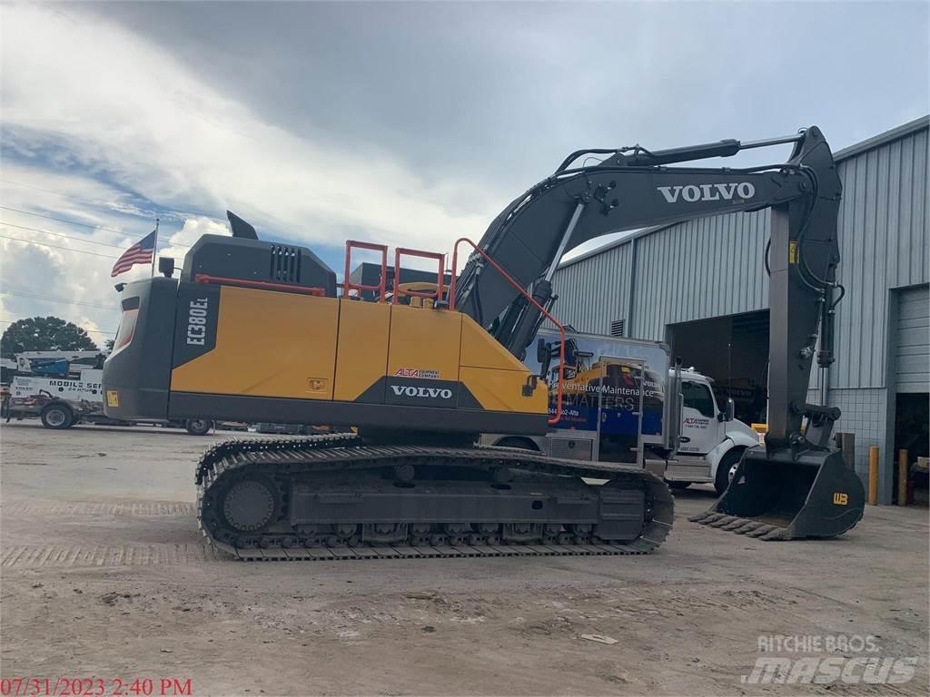 Volvo EC380EL 대형 굴삭기 29톤 이상