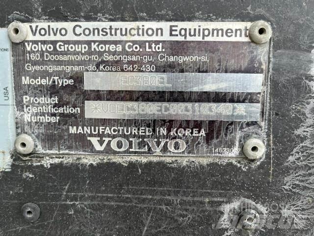 Volvo EC380EL 대형 굴삭기 29톤 이상