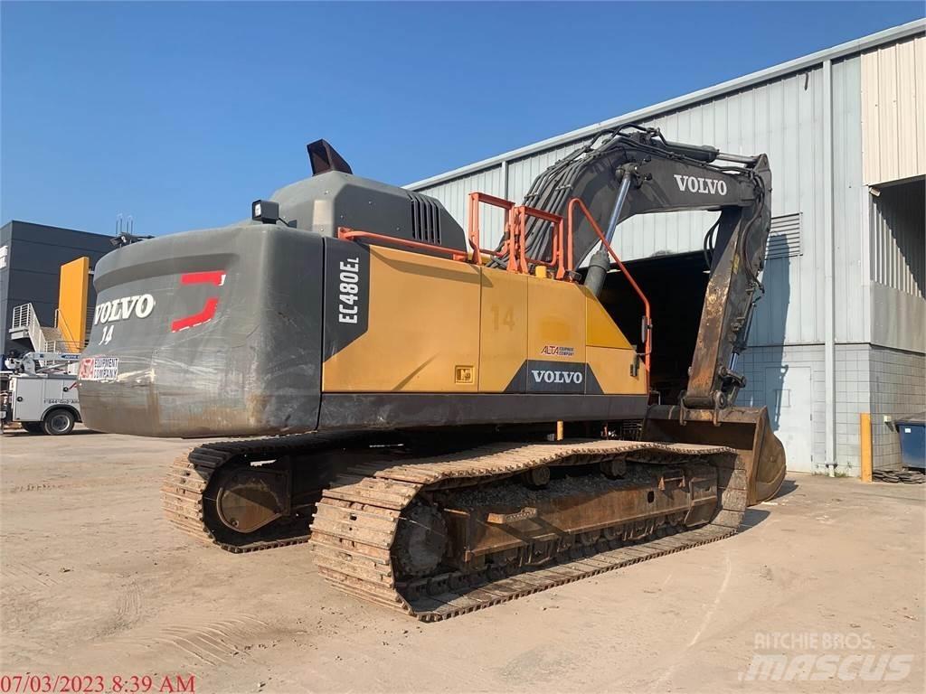 Volvo EC480EL 대형 굴삭기 29톤 이상