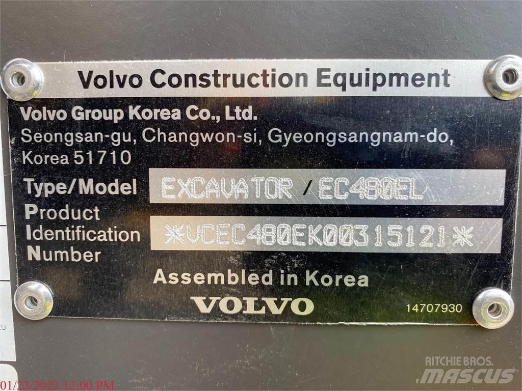 Volvo EC480EL 대형 굴삭기 29톤 이상