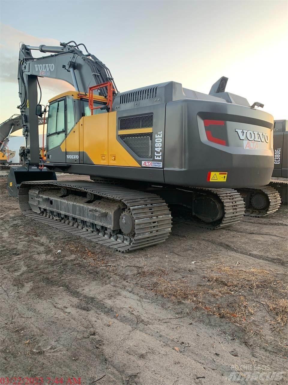 Volvo EC480EL 대형 굴삭기 29톤 이상
