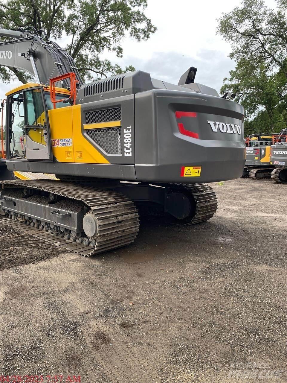 Volvo EC480EL 대형 굴삭기 29톤 이상