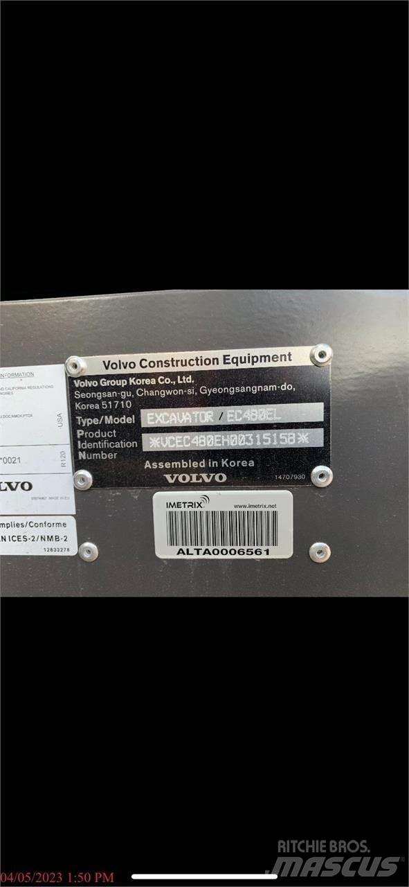 Volvo EC480EL 대형 굴삭기 29톤 이상
