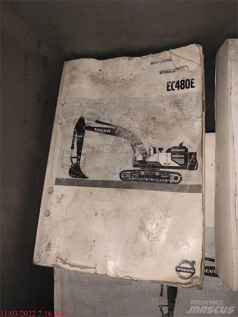 Volvo EC480EL 대형 굴삭기 29톤 이상